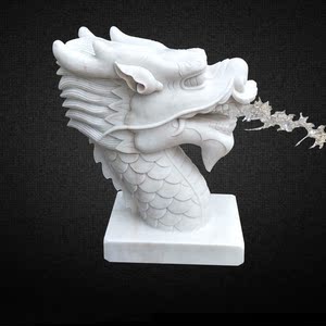 071人付款天猫石雕龙头喷水