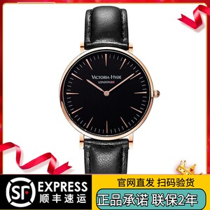 victoria hyde维多利亚海德手表女简约男石英表表带情侣表vh3005u