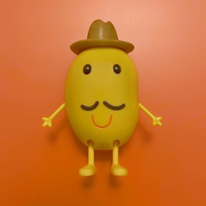 小猪佩奇土豆先生稀有公仔毛驴戴芬盲蛋高颜值收藏摆件