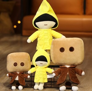 小小梦魇公仔小六盒子人布娃娃pp棉恐怖游戏周边毛绒玩具