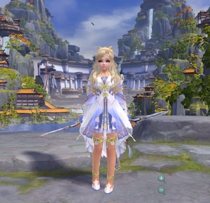 剑网3剑三双十一金发熔金卷波/特效外观盛装舞步/封川云色一软拍