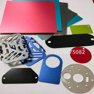 铝板激光切割CNC铣锣五轴加工 彩色氧化铝板  标牌铭牌铝面板定制