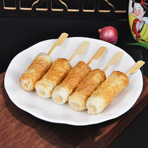 佰腾关东煮韩国部队火锅麻辣烫食材竹轮鸡肉卷涮烤711便利店450g