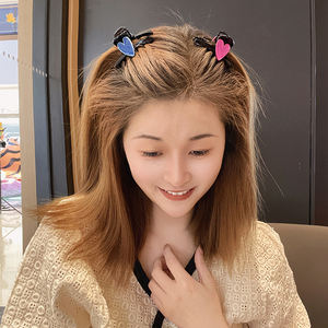 00饰外淘颜淘宝克莱茵蓝发夹气质鲨鱼夹韩国时尚盘头发卡新潮网红