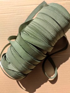 老式橄榄绿色大檐帽帽带风带松紧带宽12毫米厚1毫米