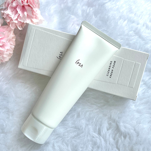 国柜ipsa茵芙莎水润清新洁面乳橘子味男女控油清洁泡沫洗面奶125g