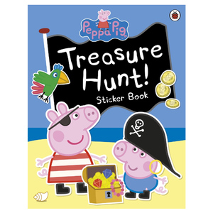 peppa pig 英文版 绘本小猪佩奇treasure hunt!