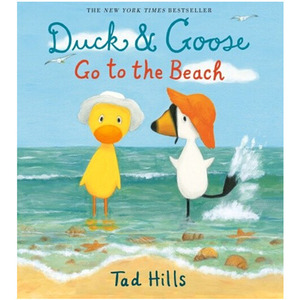 【预售】duck & goose: go to the beach 鸭子与鹅:去海边 英文儿童