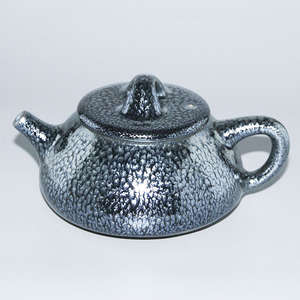 建盏茶具茶壶茶杯泡茶壶兔毫百花侧把大容量陶瓷茶杯西施石瓢单壶