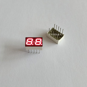 28英寸2位9/ 6公共脚红光数码管 2281as 2281bs 2821数码管0.28