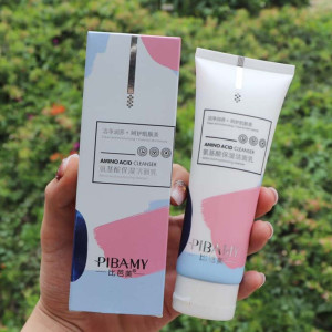 比芭美氨基酸保湿洁面乳女控油洗面奶卸妆清洁二合一去黑头角质男