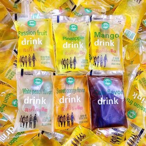 老式冰袋饮料夏日小时候果汁风味冰包透心凉童年8090后怀旧儿时赞