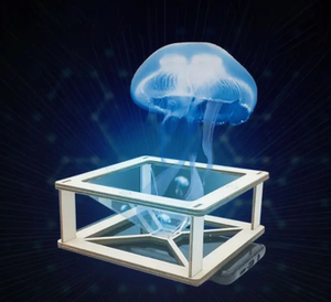 成都diy抖音3d全息投影裸眼立体投影仪 儿童手工科技小制作科学生