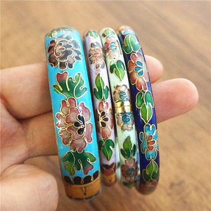 景泰蓝开口手镯