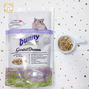 德国bunny通心粉/沙鼠主粮 无糖高纤维盛宴基础/无合成粮分装整袋