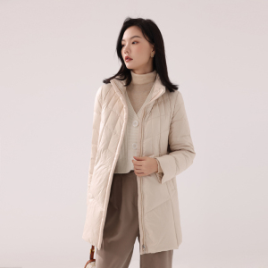 诗织2021年新款羽绒服女中长款立领潮网红冬装爆款修身冬保暖外套