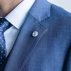 宝马领标徽章装饰饰品西服领针胸针4s店工装领创工作服德诚琪美