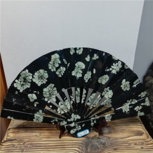 洛阳 天然奇石 牡丹石 原石 梅花石 工艺品 摆件 石雕 50扇子