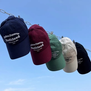 现货 韩国代购badblood刺绣棒球帽鸭舌帽kiireel周雨彤娜娜同款潮