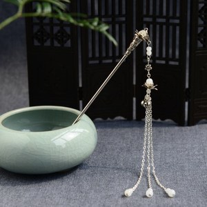 可盘发发簪月上重火陈芊芊白蛇缘起凤九头饰盘发神器发钗古代古