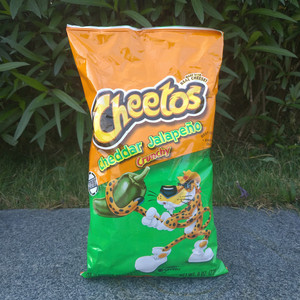 特价美国版 cheetos puffs 奇多直条芝士条/粟米条零食 255克