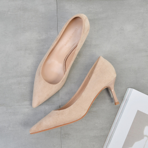 高跟鞋女细跟六厘米