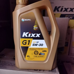 韩国gs 凯升kixx韩文 g1 5w-30 sp/gf6全合成机油润滑油4l