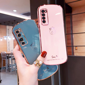 华为nova7手机壳nova7se椭圆弧形保护壳nova7pro潮牌镜头全包防摔软壳