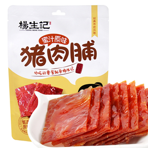 杨生记蜂蜜猪肉脯60g*5袋单独小包装肉脯干肉片熟食品