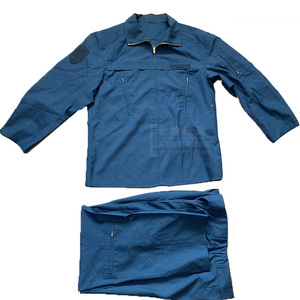 02式夏季阻燃飞行服夏飞行布服防静电工作服防火工装套装
