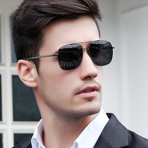 太阳镜男士开车司机驾驶专用眼镜爸爸中老年老人墨镜男防紫外线