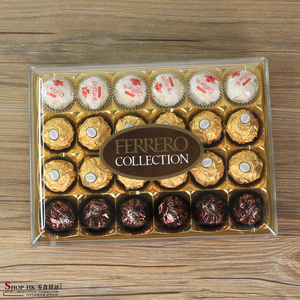 费列罗巧克力拉斐尔椰蓉T24粒臻品礼盒装零食圣诞节生日礼物进口