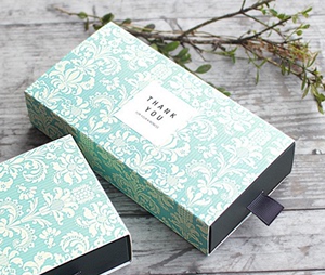 韩版高档长方形抽拉式茶叶喜糖抽屉礼品盒纸质月饼饼干盒手工皂盒