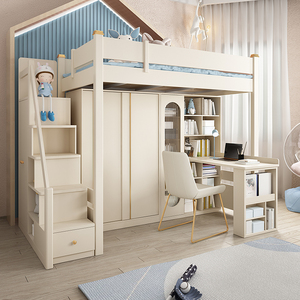 上铺床下书桌
