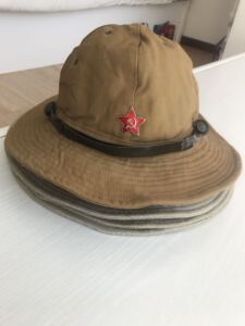 苏联巴拿马帽加里宁帽俄罗斯遮阳防晒帽阿富汗帽库存新货可收藏