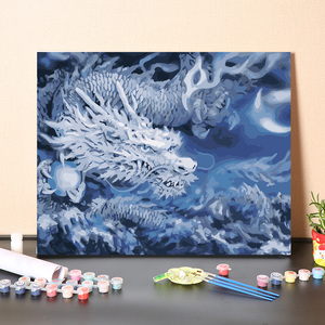 客厅装饰画中国客厅龙