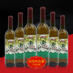 陕西土特产陕南安康白河逸牌木瓜酒5度730ml*6瓶果味酒饮品包邮
