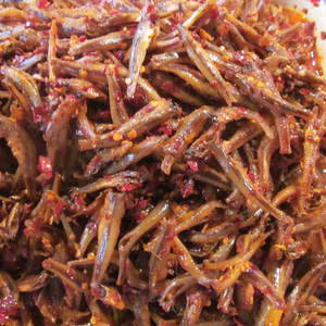 湖南新化麻辣菜毛毛鱼特色 下饭菜凉拌菜现做现发真空包装250克