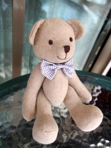 抱抱熊毛绒布艺