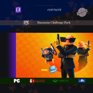 fortnite 堡垒之夜 西装鱼干 pc 国际服 带任务1000vb