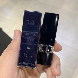 正品现货迪奥烈焰蓝金唇膏口红限量版999滋润亮光/哑光夹心金属光