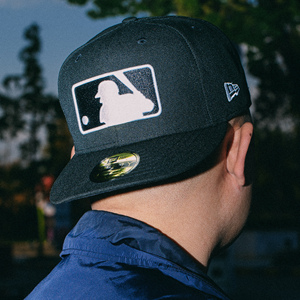 mlb棒球帽黑白