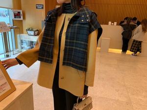 现货 特 韩国东大门正品代购女装秋冬新品BAILOY两件套羊绒大衣