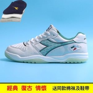 迪多经典款运动男鞋复古休闲鞋牛筋底红旗版网球秋冬季小白鞋