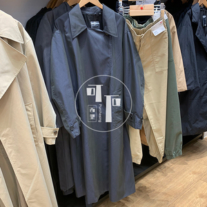 优衣库 深灰色xs  u系列设计师合作款  风衣外套 444021 431587