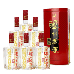 四川泸州老窖 六年窖头曲铁盒52度500ml*6瓶浓香型纯粮白酒整箱装