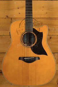 x标价77折yamaha雅马哈 a5r/ac5r are全单板日本产电箱民谣木吉他