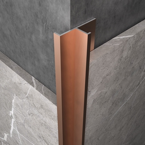 持雍阳角瓷砖包边封边压条墙砖收边条板材收口18厘铝合金属条黑色