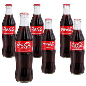 6瓶装泰国进口可口可乐玻璃瓶珍藏版碳酸饮料雪碧汽水限量收藏款