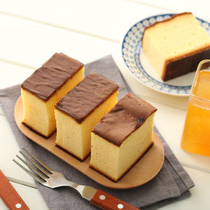 日本进口零食小吃长崎蜂蜜奶油蛋糕260g儿童早餐面包宿舍代餐点心